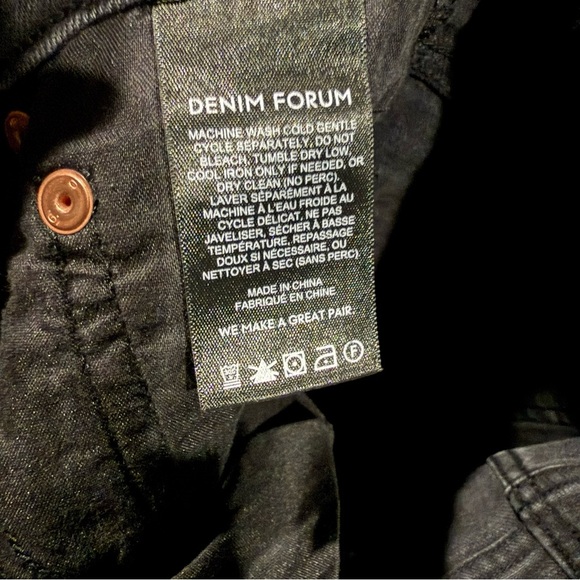 Denim Forum The Arlo High Rise Straight 28L Organic Cotton - Picture 7 of 13